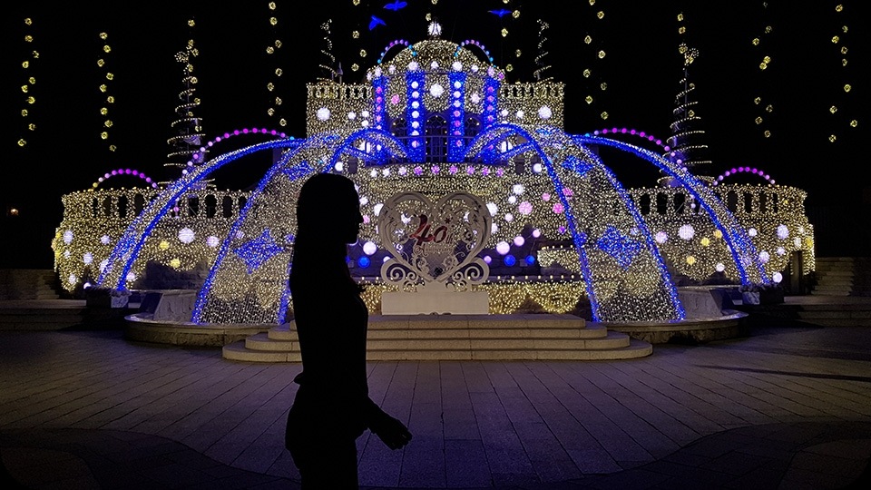 Example of a photo using Auto mode shutter speed on the Galaxy S8 camera