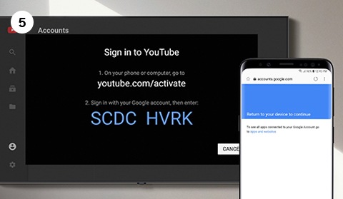 Learn how to activate YouTube on Samsung Smart TV. Step number 5 is to complete sign in processes on Smart TV.