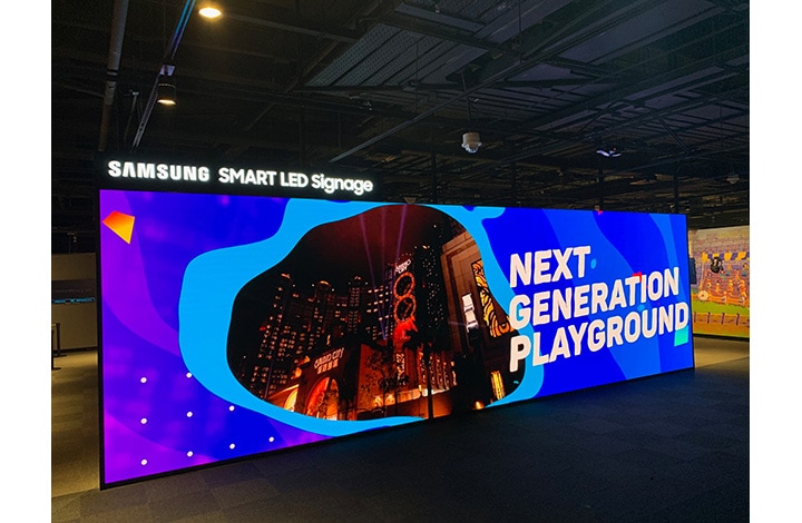 Samsung Becomes Official Display Solutions Partner of Macau Legend Heroes Park Samsung Becomes Official Display Solutions Partner of Macau Legend Heroes Park