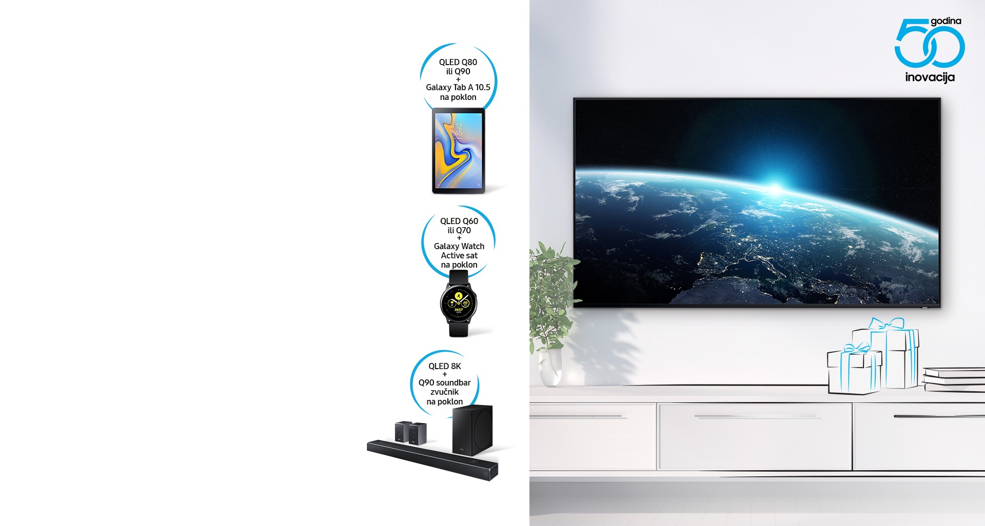 Promocija televizora, 50 godina promo