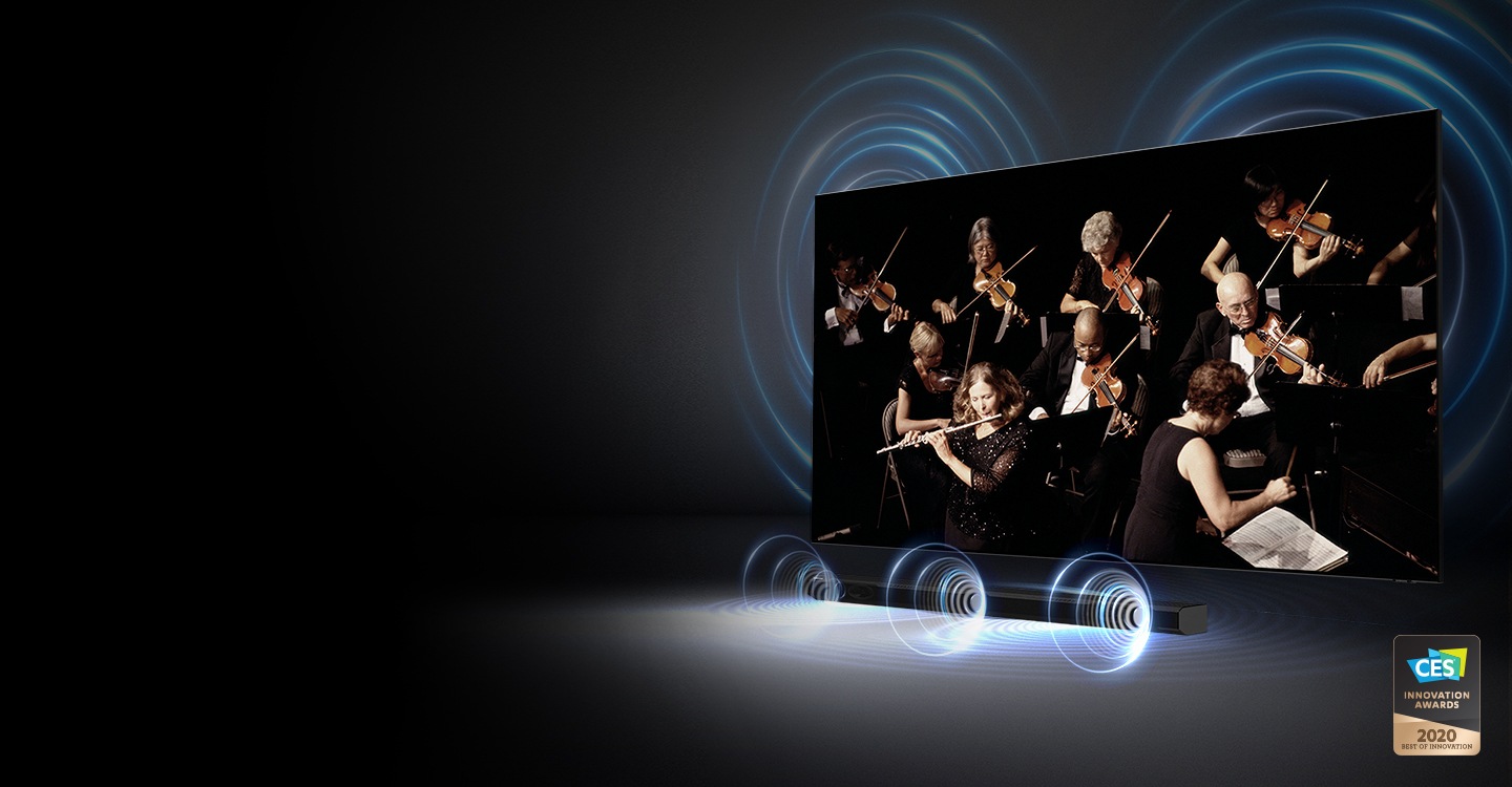 TV i soundbar orkestrirani u savršenoj harmoniji TV i soundbar orkestrirani u savršenoj harmoniji