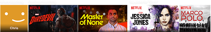 netflix menu