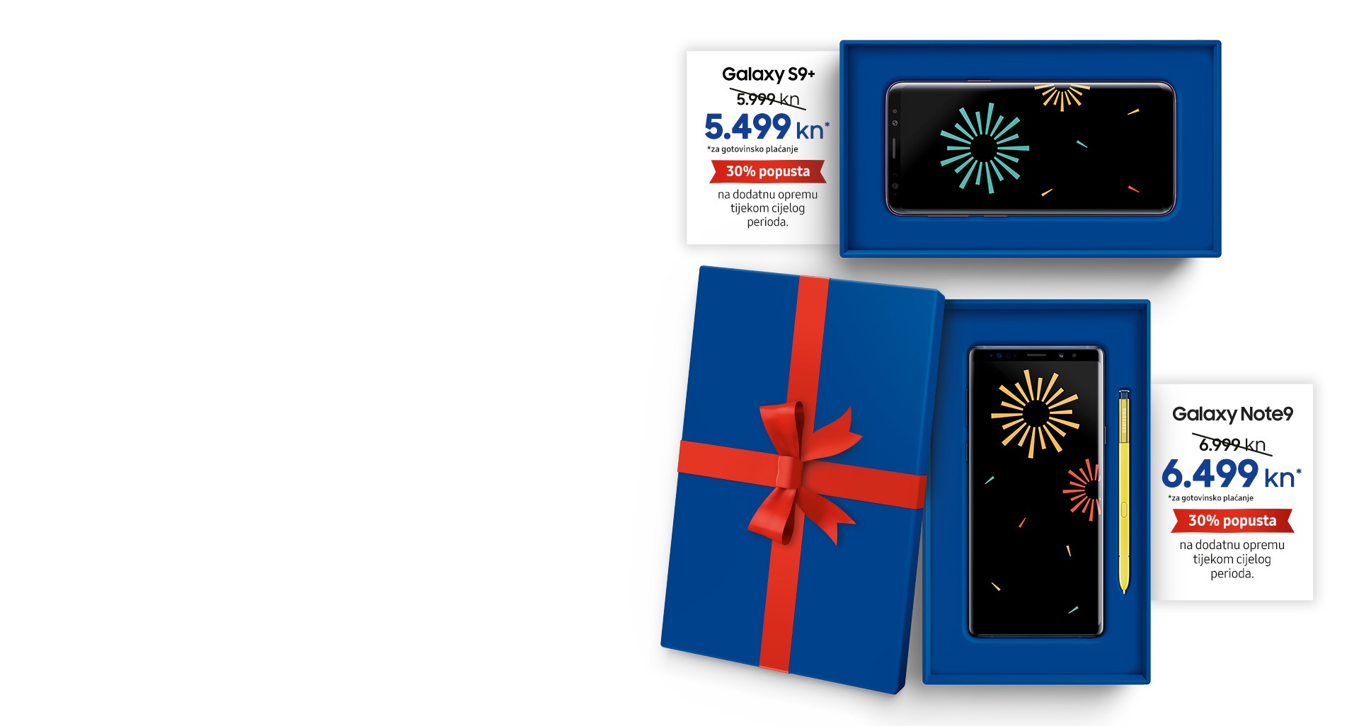 Galaxy S9+ i Galaxy Note9 božićna ponuda