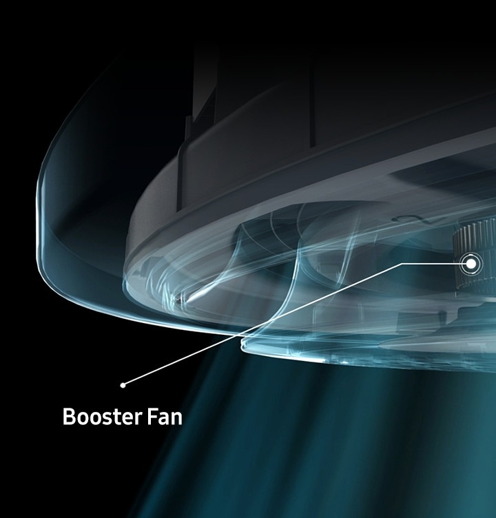 Samsung Légkondicionáló Klíma Tiszta, friss levegő 360 Kazettás Booster Fan