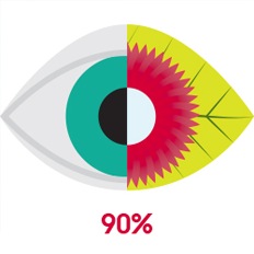 90%