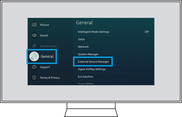 General External Device Manager