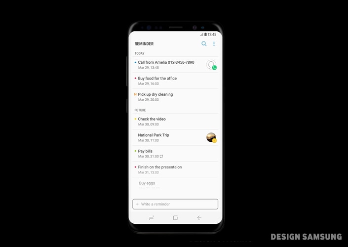 Bixby, telling you what’s needed Bixby, telling you what’s needed