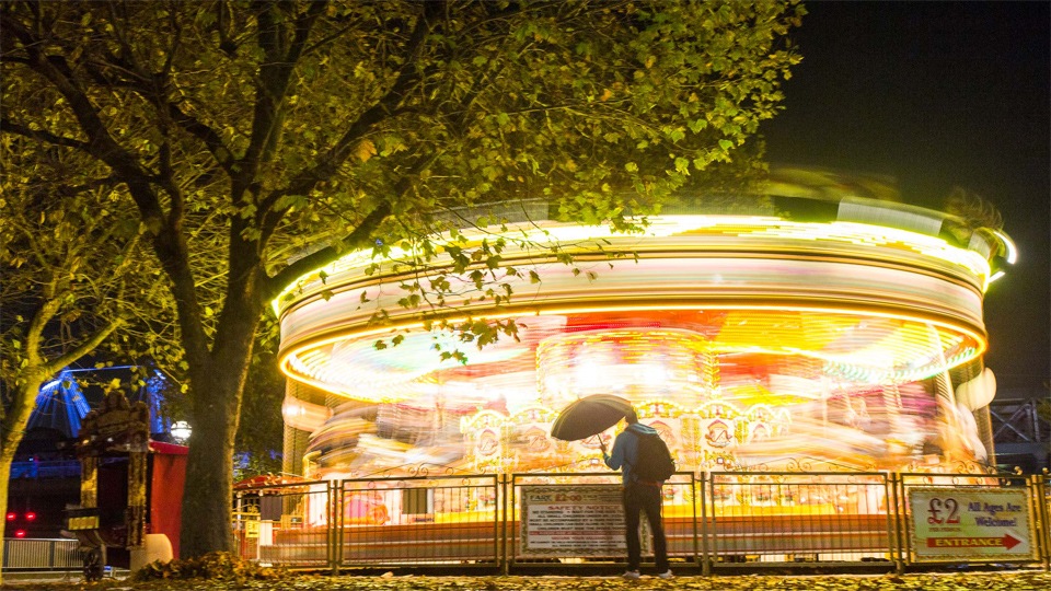 Night photography setting Night photography setting