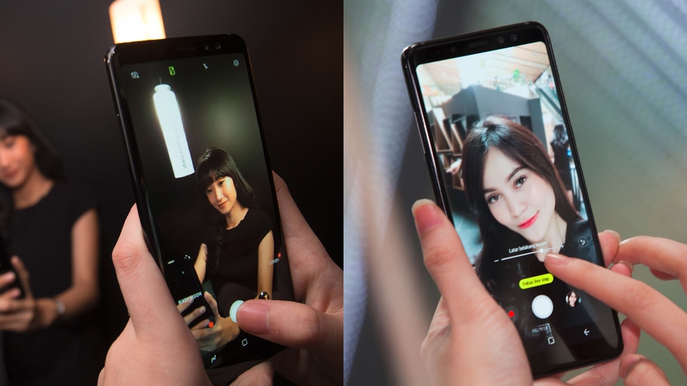 Galaxy A8 2018 - Low Light - Live Focus Galaxy A8 2018 - Low Light - Live Focus