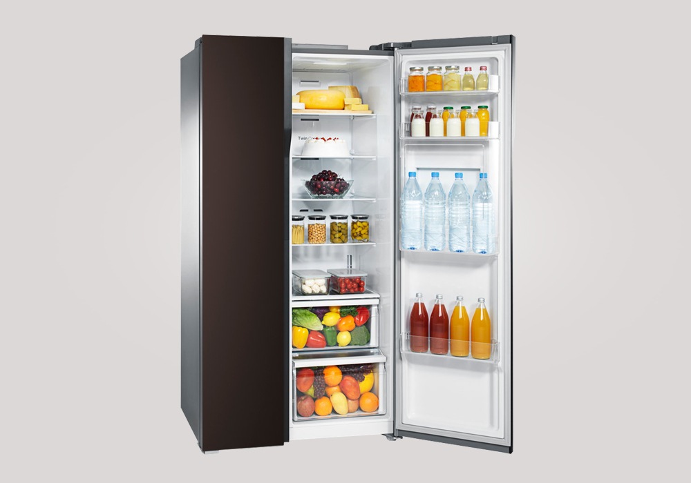RS554NRUA9M Side by Side dengan Twin Cooling Plus, 591 L