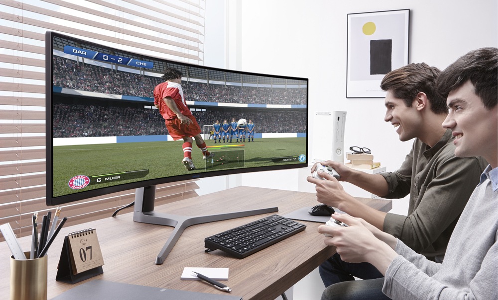 Samsung QLED Gaming Monitor - Curved C49HG90 Samsung QLED Gaming Monitor - Curved C49HG90