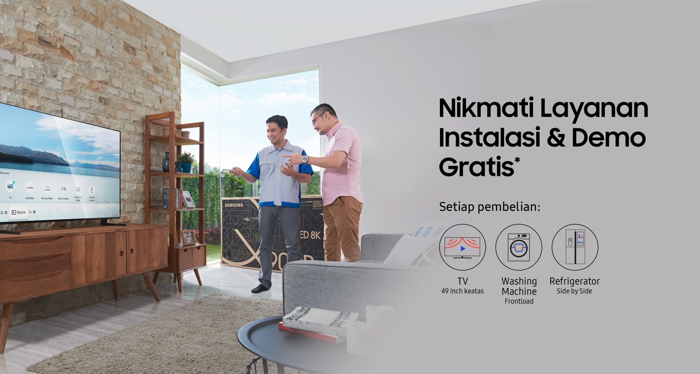 Nikmati Layanan Instalasi & Demo Gratis