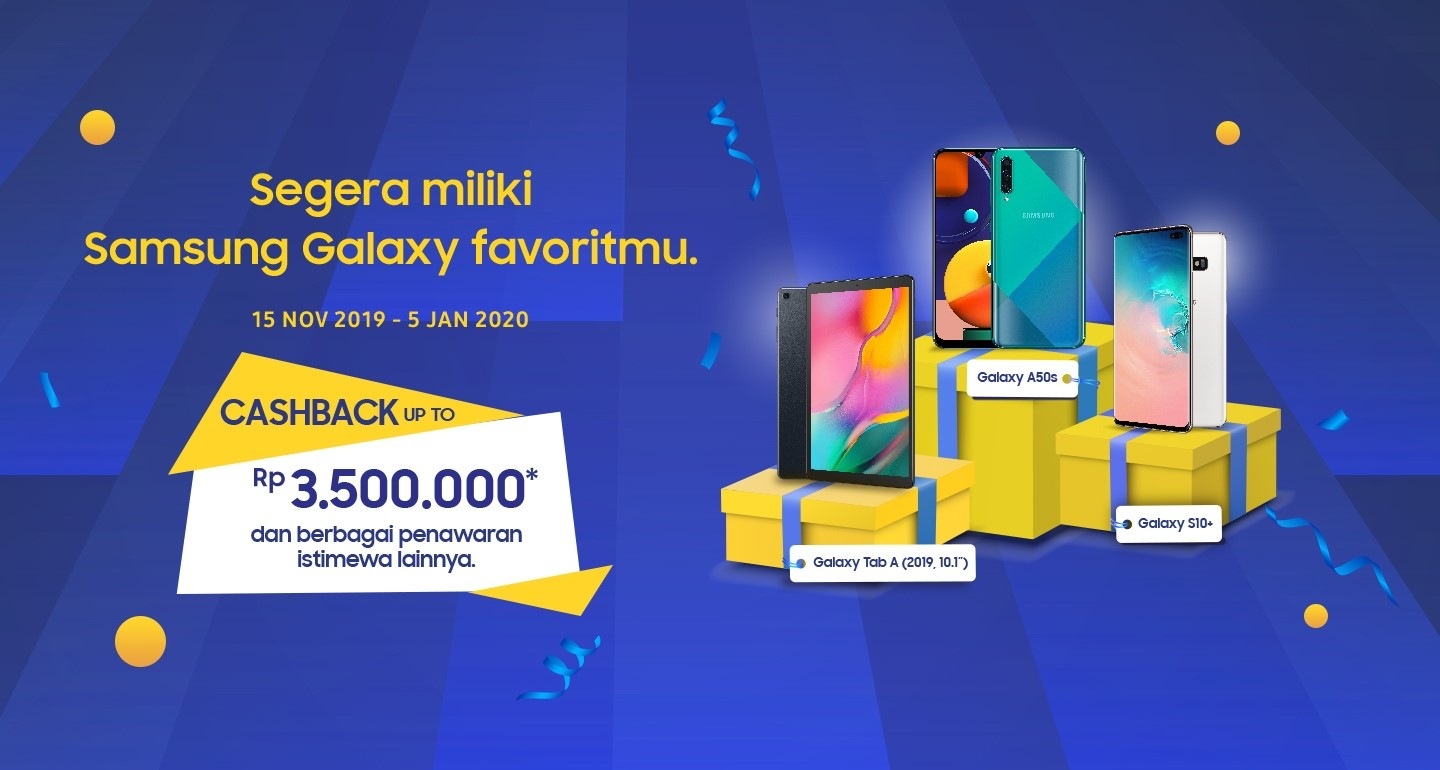 Segera miliki Samsung Galaxy favoritmu