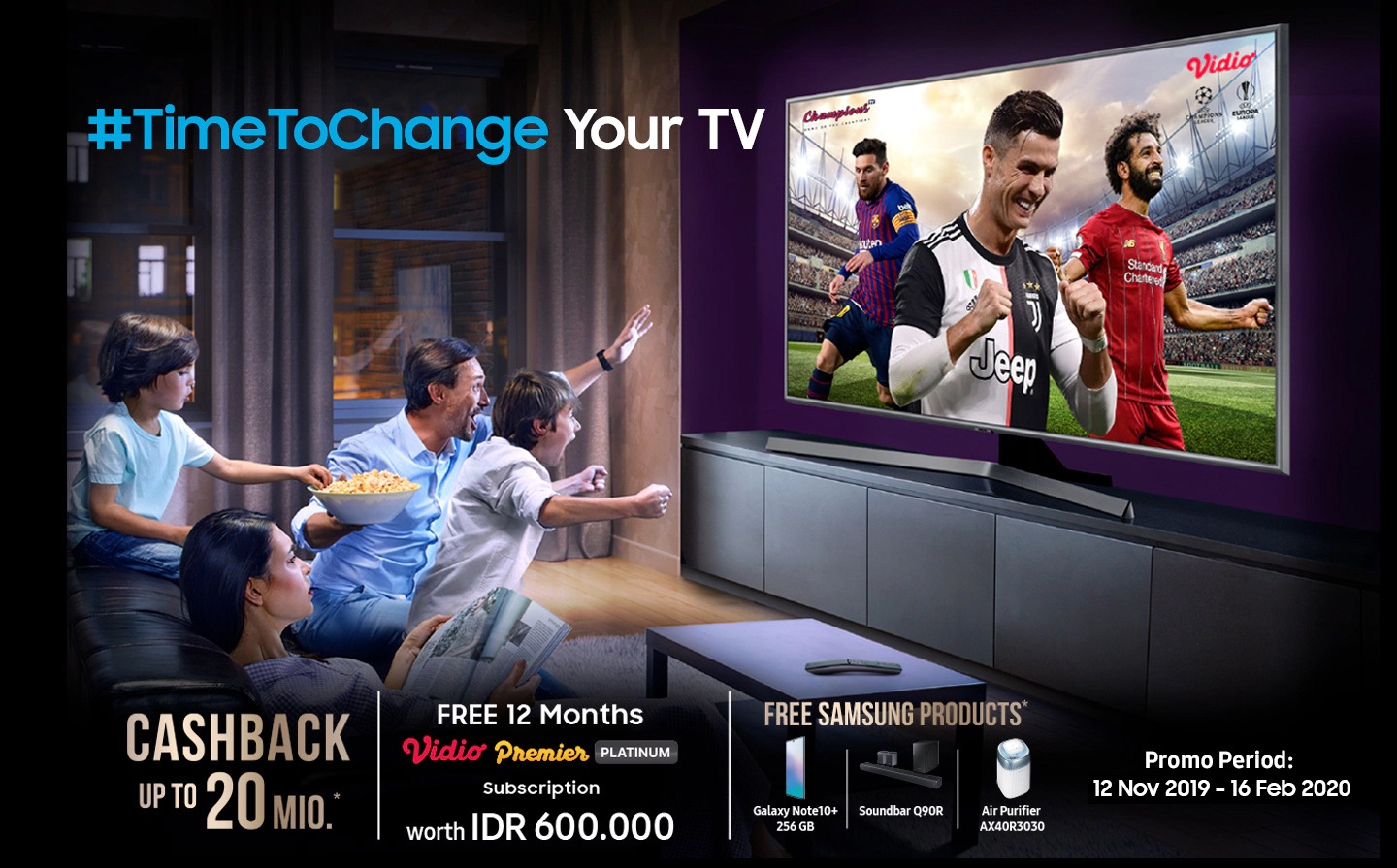 #TimeToChange Your TV