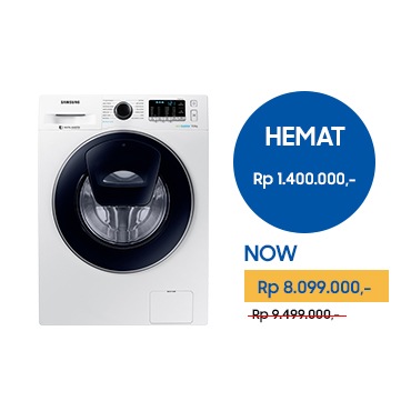 Mesin Cuci Front Loading dengan AddWash, 9 Kg