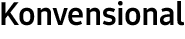 Konvensional
