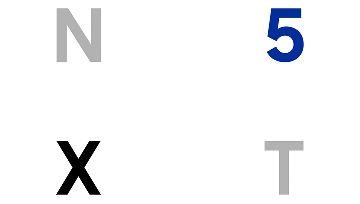 Text graphic that says NEXT but with a 5 instead of E