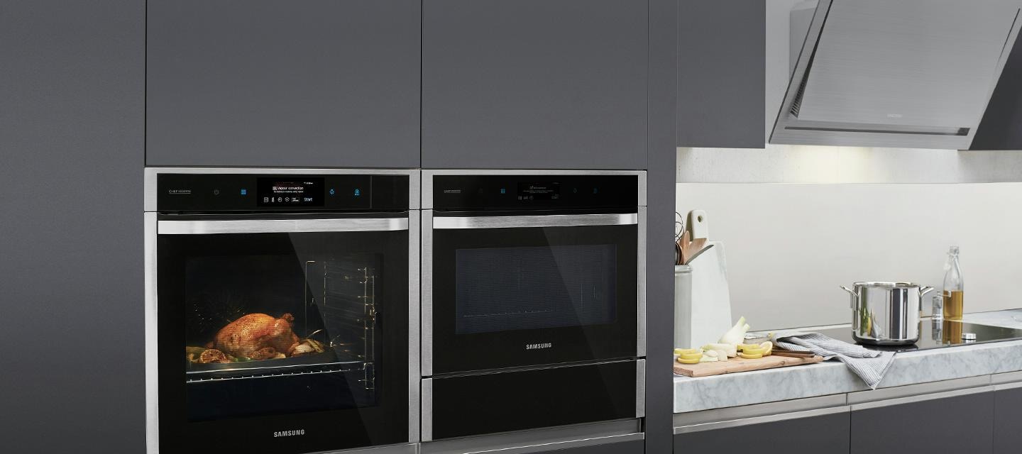 Samsung Cooking Appliances - Modern Kitchen with Samsung Oven