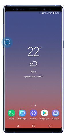 Tap the S Pen icon