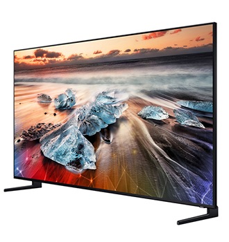 טלוויזיית Samsung QLED 8K עם מסך גדול ואיכות תמונה גבוהה