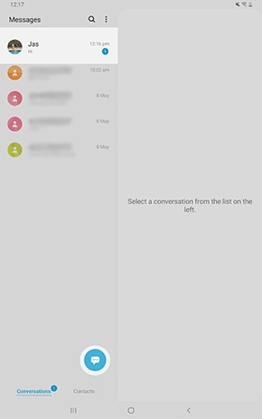 unread message tabs5e