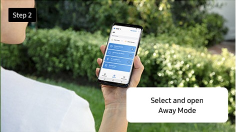 Step 2. Select and open Away Mode