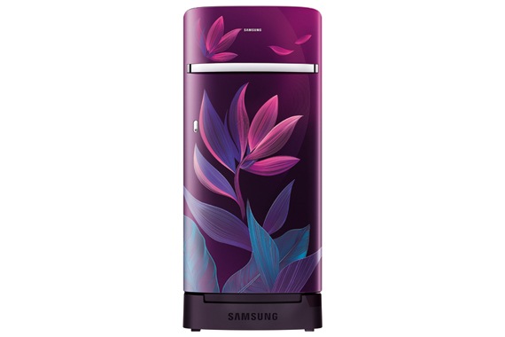 Samsung single door refrigerator Samsung silver single door refrigerator
