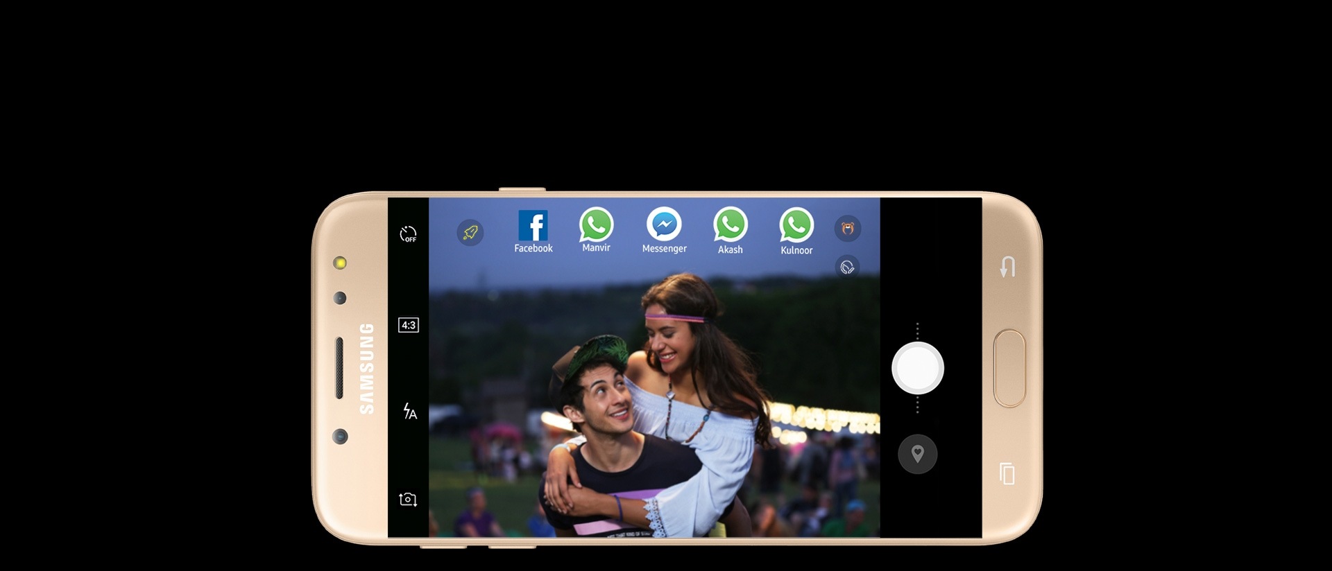 Social Camera Feature Samsung Galaxy J7 Pro Samsung India