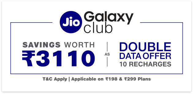 Jio Offer on Samsung Galaxy M Series Smartphones Jio Offer on Samsung Galaxy M Series Smartphones