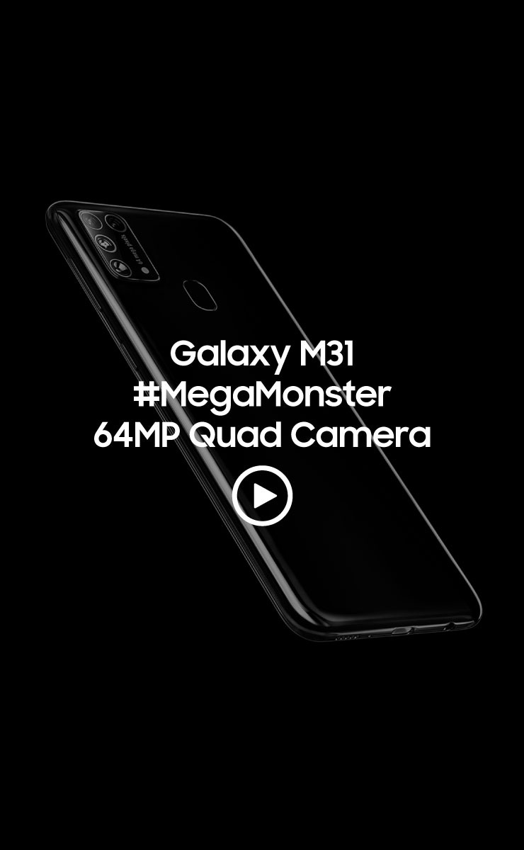 Samsung Galaxy M31 - 64MP Quad Camera Video Samsung Galaxy M31 - 64MP Quad Camera Video