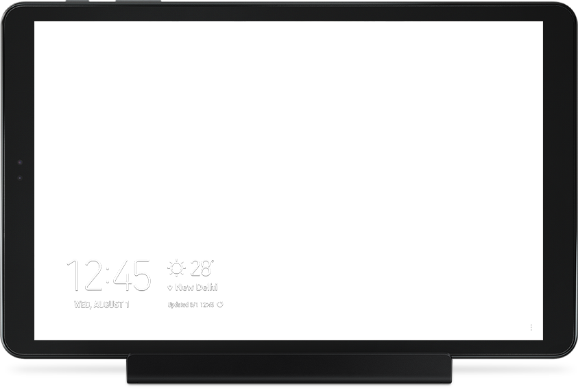 Smart Home Experience - Samsung Galaxy Tab A Smart Home Experience - Samsung Galaxy Tab A