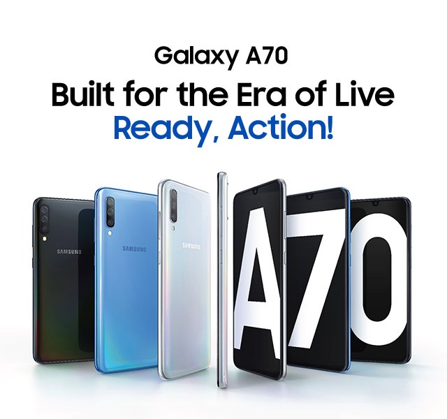 Samsung Galaxy A70 Latest Samsung Galaxy A70
