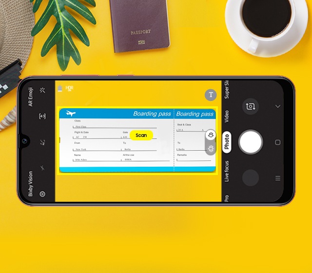 Samsung Galaxy A70s - Document Scanner Samsung Galaxy A70s - Document Scanner