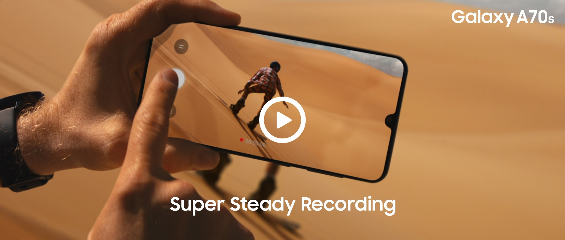 Galaxy A70s - Super Steady Recording Galaxy A70s - Super Steady Recording