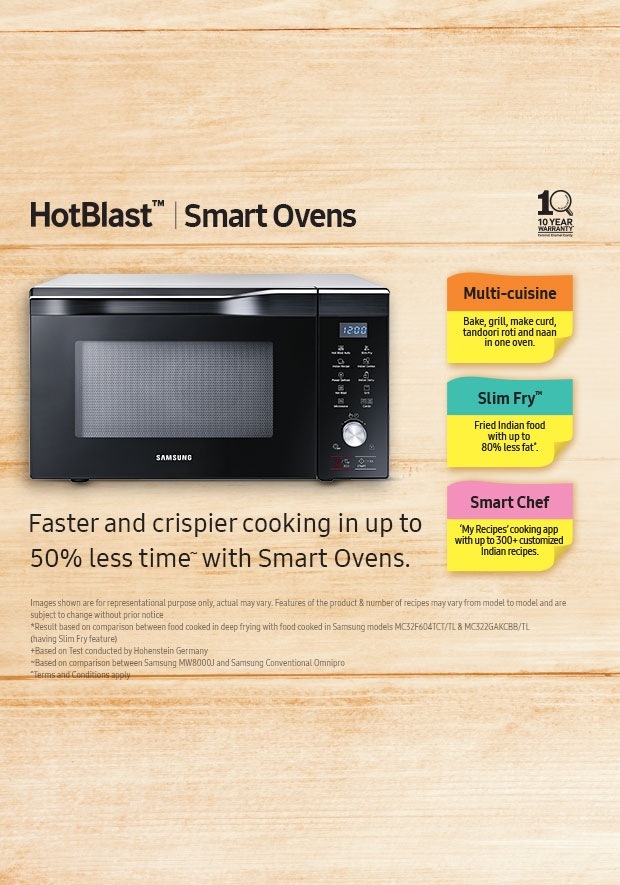 Samsung Microwave Ovens Slim Fry, Hot Blast & Convection Samsung India
