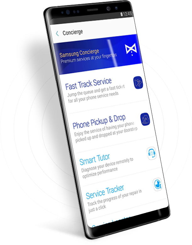 Samsung Concierge My Galaxy brings you convenience