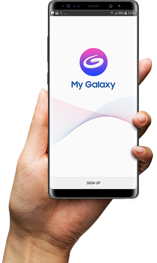 Get Started Start with My Galaxy