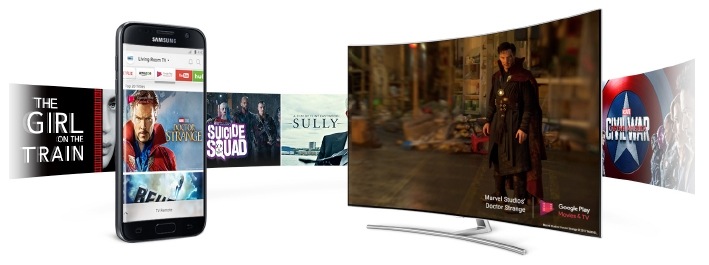 Pair Smartphone, Bluetooth speaker and use Smart view App Smart Convergence of Smart Television