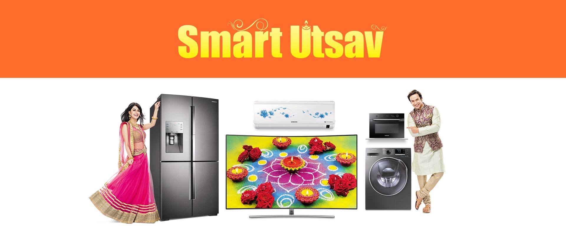 Samsung Smart Utsav Samsung Smart Utsav Offer - Latest Diwali Offers
