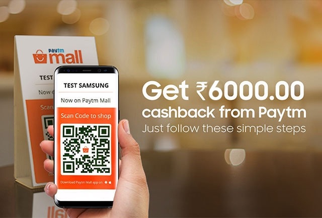 Upto Rs. 9000 cashback on Paytm Buy Samsung Galaxy S9 and get upto Rs. 9000 Cashback on Paytm Mall