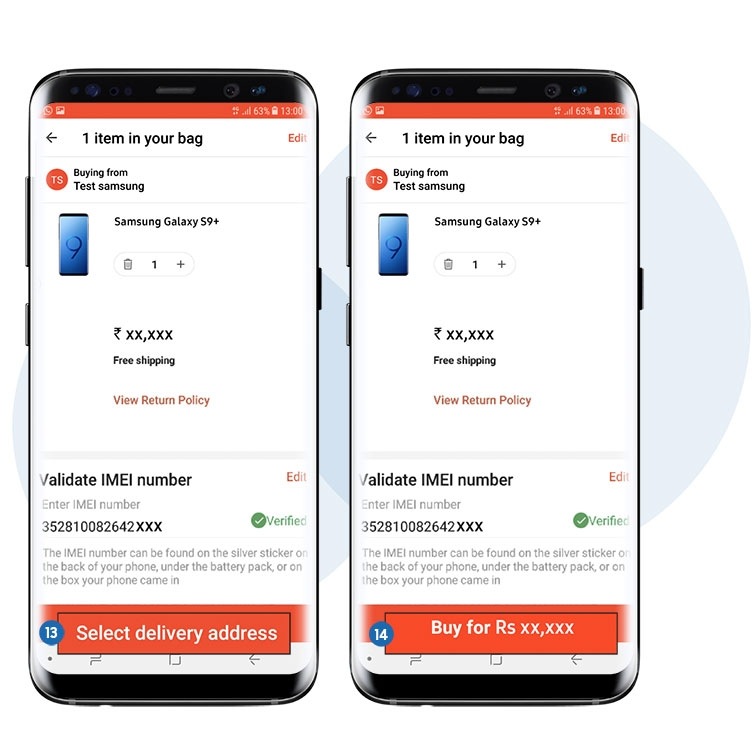 Samsung Upgrade Program : Step 13 & 14 Samsung Upgrade Offer for best exchange values