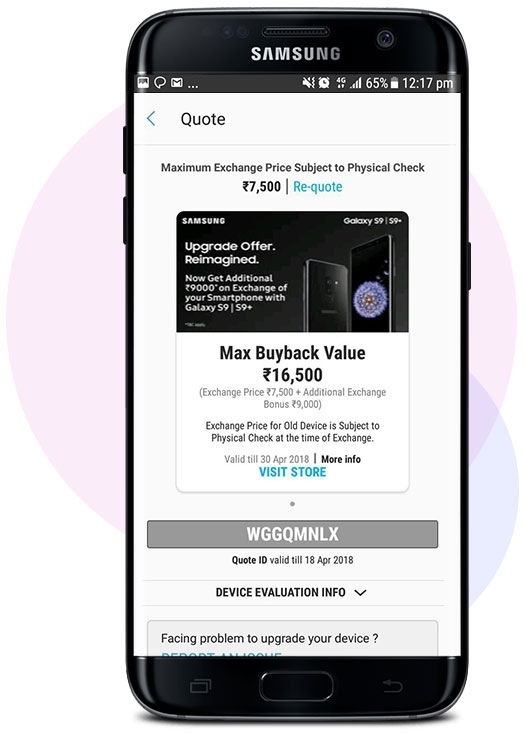 Step 4 - Get Exchange Price Step 4 - Get Exchange Price & Your Unique quote ID