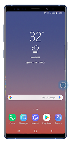 Tap the S pen Icon