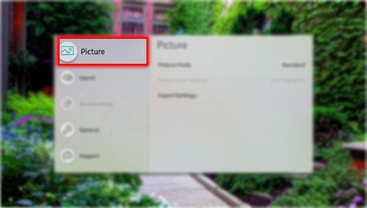How to activate Film Mode in QLED?