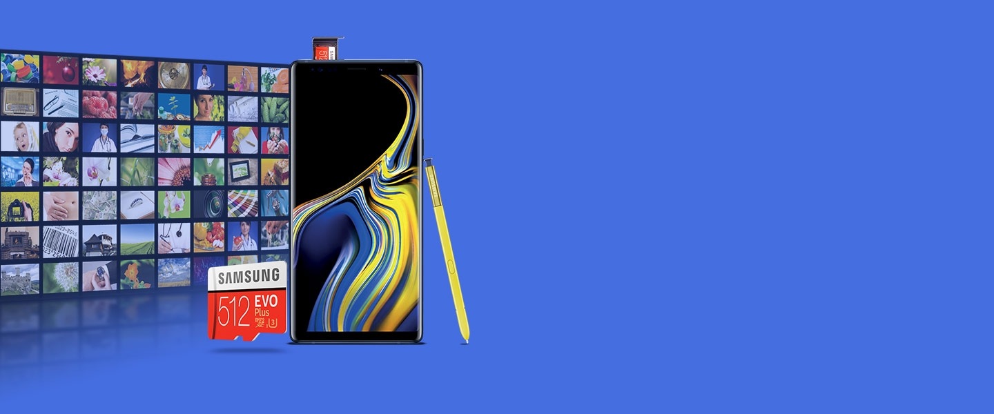 Con Galaxy Note9 fino a 1 terabyte di memoria