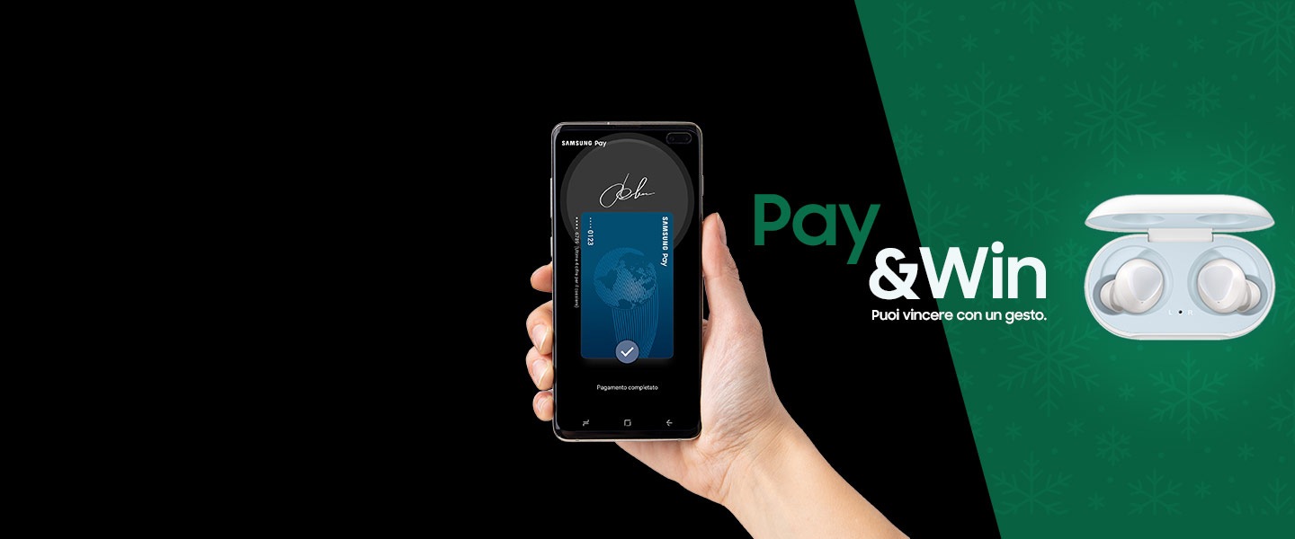 A Natale Samsung Pay premia il tuo shopping.