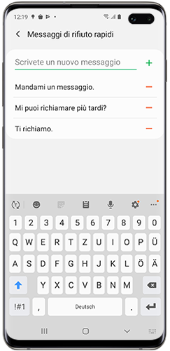 Messaggi automatici di risposta