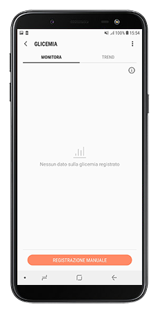 Registrazione parametri salute con Samsung Health