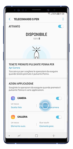 Due tocchi per scegliere l’app
