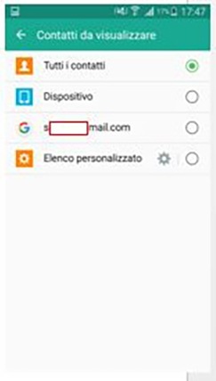 A questo punto bisogna selezionare il filtro da applicare